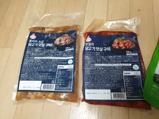(주)마니커 마니커 닭고기 덧살구이 2종(올리브소금&핫칠리) [냉동 500g] — 4점을 준 리뷰어가 2022년 12월 올린 사용 사진