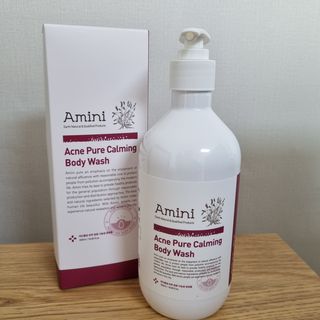 아미니 아크네 퓨어카밍 바디워시 500ml — 5점을 준 리뷰어가 2021년 7월 올린 사용 사진