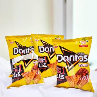 롯데제과 도리토스 양념치킨맛 — 5점을 준 리뷰어가 2021년 4월 올린 사용 사진