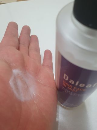 달리프 글램 헤어팩 인미스트 200ml — 5점을 준 리뷰어가 2021년 1월 올린 사용 사진