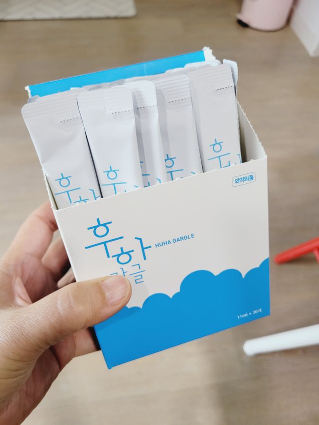 [심폐소생소] 무알콜 일회용 후하가글 리뷰 사진