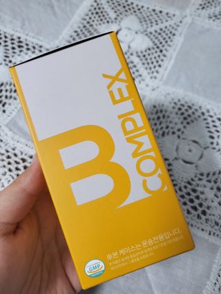 메디타민 비타민B 컴플렉스 — 5점을 준 리뷰어가 2021년 11월 올린 사용 사진