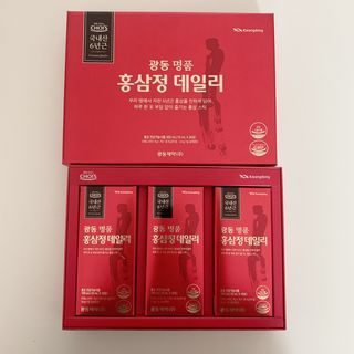 광동생활건강 광동 명품 홍삼정데일리 10mL x 30포 — 5점을 준 리뷰어가 2023년 4월 올린 사용 사진