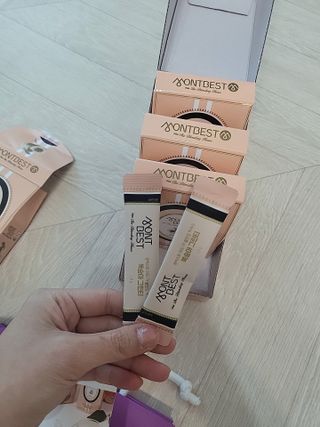 몽베스트 위드더 블랜딩 하우스 _복숭아 그린티 — 5점을 준 리뷰어가 2023년 1월 올린 사용 사진