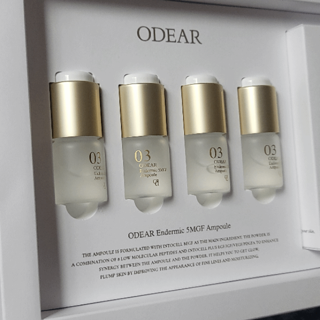 ODEAR ENDERMIC 5MGF Ampoule 오데어 엔더믹 파이브엠지에프 앰플 리뷰 사진