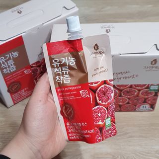 자연에온 유기농 석류 착즙 100mL 10개입 2BOX — 5점을 준 리뷰어가 2020년 12월 올린 사용 사진