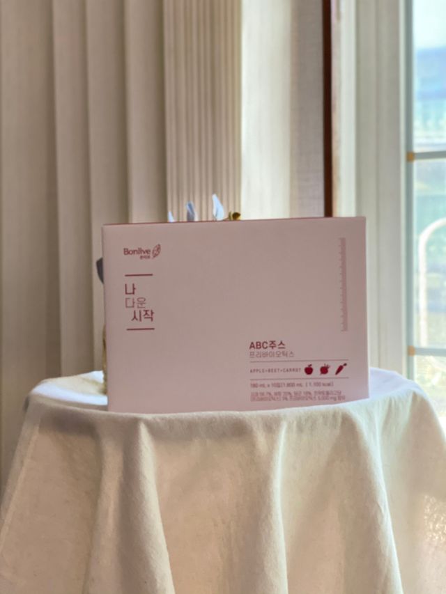 12월 15일 출시, 건강기능식품 브랜드 본리브 나 다운 시작 제품 3종 리뷰 사진