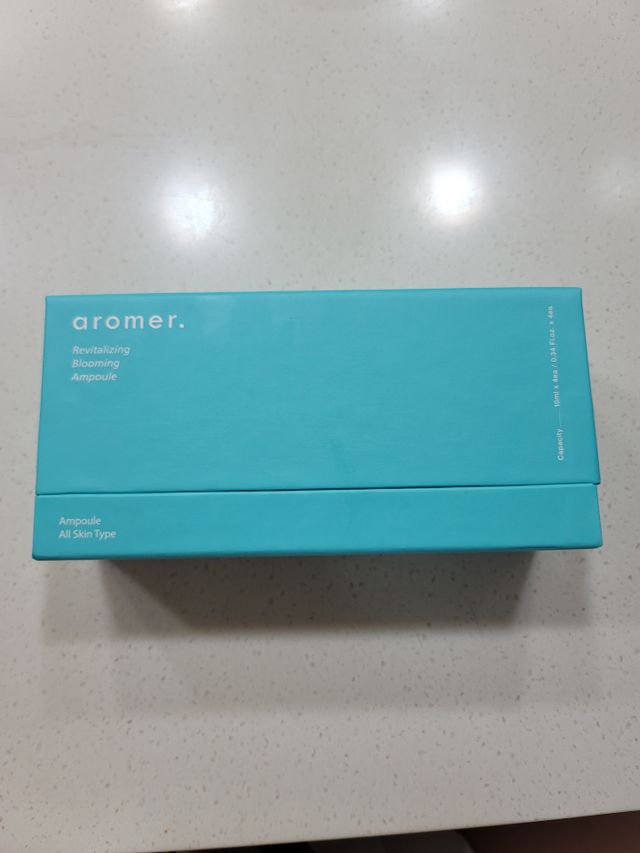 아로메르 리바이탈라이징 블루밍 앰플 10ml x 4ea 리뷰 사진