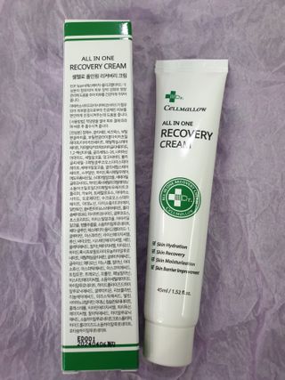 닥터마시멜로 셀멜로 올인원 리커버리 크림 — 5점을 준 리뷰어가 2021년 5월 올린 사용 사진