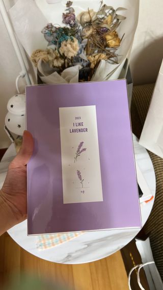 리훈 2023년 아이라이크 모눈 다이어리 미니달력 세트 — 5점을 준 리뷰어가 2022년 12월 올린 사용 사진