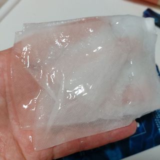체르엠 그린 케비어 더블워터 마스크팩 5매입  2팩 — 5점을 준 리뷰어가 2021년 11월 올린 사용 사진