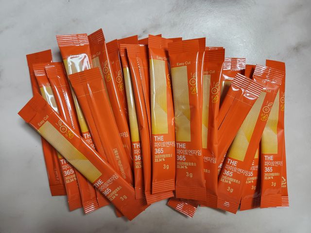 [닥터루템]맛있는 파인애플맛 과채효소 THE파이토엔자임365 1box (30포) 리뷰 사진