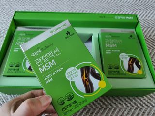 서울약사신협_내몸애발란스관절액션MSM_850mg x 90정 — 5점을 준 리뷰어가 2021년 5월 올린 사용 사진
