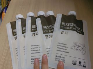 클린24시간 베지밀키웨이 감자 쉐이크 1세트 (5개) — 5점을 준 리뷰어가 2022년 10월 올린 사용 사진