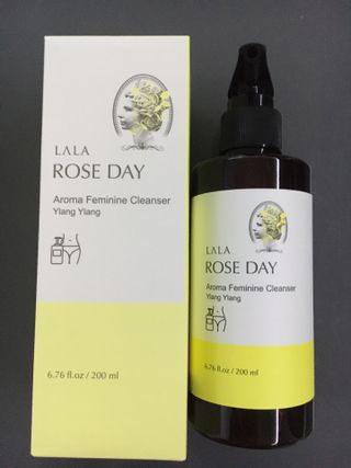라라로즈데이 시즌2 여성청결제 200ml 아로마 페미민 클렌저, 독일더마인증 — 5점을 준 리뷰어가 2021년 9월 올린 사용 사진
