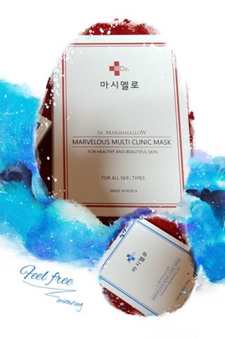 닥터마시멜로 마블러스 멀티 클리닉 마스크 — 5점을 준 리뷰어가 2021년 2월 올린 사용 사진