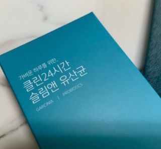 클린24시간 슬림앤유산균 1박스 (3.5g X 15포) — 5점을 준 리뷰어가 2022년 10월 올린 사용 사진