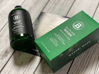 블랙페블 남성청결제 올인원 바디워시 클린 웨이브 — 4.5점을 준 리뷰어가 2021년 4월 올린 사용 사진