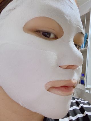 아이디플라코스메틱 페이스핏 플라스터 마스크 _ 리뉴얼 — 4점을 준 리뷰어가 2021년 5월 올린 사용 사진
