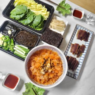마라도푸드 포항 구룡포 햇 과메기 야채세트 마라도회식당 꽁치 — 5점을 준 리뷰어가 2024년 1월 올린 사용 사진
