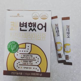 메이준뉴트리 쾌변했어 차전자피 식이섬유[30포/1박스] — 5점을 준 리뷰어가 2021년 6월 올린 사용 사진