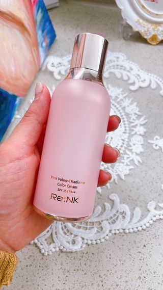 리엔케이 핑크 볼륨 래디언스 컬러크림 에디션 — 5점을 준 리뷰어가 2023년 1월 올린 사용 사진