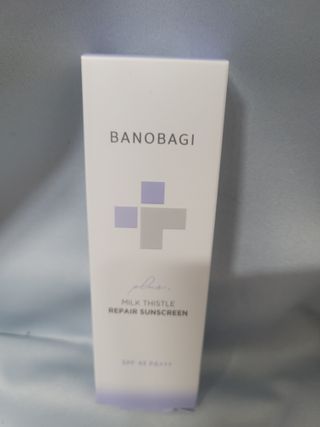 바노바기 코스메틱 바노바기 밀크씨슬 리페어 시카 선스크린 플러스 50ml — 4점을 준 리뷰어가 2023년 3월 올린 사용 사진