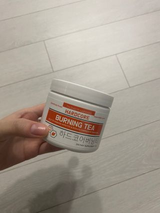 뉴트리션팩토리 하드코어버닝티 오리지널 — 5점을 준 리뷰어가 2021년 10월 올린 사용 사진