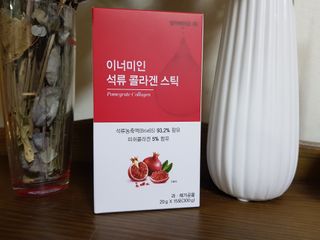 이너미인 석류 콜라겐 스틱 — 5점을 준 리뷰어가 2021년 1월 올린 사용 사진