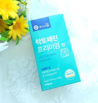 짱스마일 락토페린 프리미엄 정 1000ml x 60정 — 5점을 준 리뷰어가 2022년 12월 올린 사용 사진