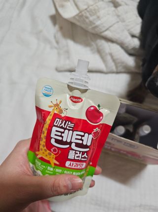 나우캠페인용 [한미사이언스] 우리 아이 튼튼, 엄마 마음 든든! 마시는텐텐 플러스 (100ml*10입) — 5점을 준 리뷰어가 2023년 12월 올린 사용 사진
