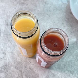 BLENDY'S 핑크 스무디+블론디 스무디 — 4점을 준 리뷰어가 2021년 9월 올린 사용 사진