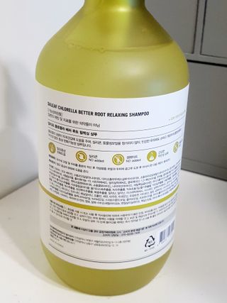 달리프 클로렐라 베러 루트 릴렉싱 샴푸 500ml — 5점을 준 리뷰어가 2021년 5월 올린 사용 사진
