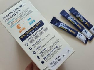 메이준뉴트리 더블액션 프리바이오틱스 플러스+ — 5점을 준 리뷰어가 2021년 4월 올린 사용 사진