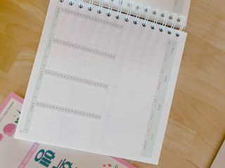 리훈 여러분의 오늘을 채워나갈 수 있도록 도와줄 오늘공부 1년용 스터디플래너 — 5점을 준 리뷰어가 2021년 4월 올린 사용 사진