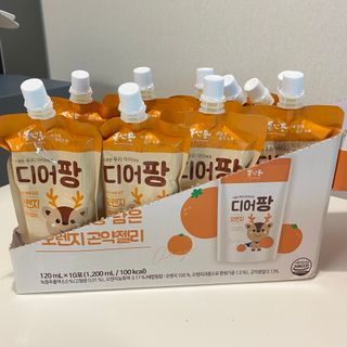 [몸엔용] 우리 아이 건강간식, 달콤한 녹용곤약젤리 디어팡 4종 — 4점을 준 리뷰어가 2021년 8월 올린 사용 사진