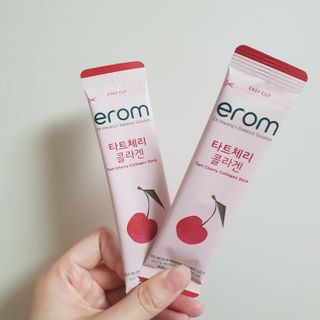 이롬 erom 타트체리 콜라겐 — 3점을 준 리뷰어가 2021년 3월 올린 사용 사진