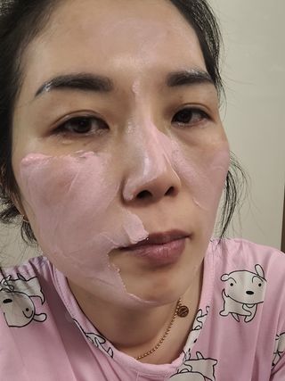 [유니자르] COSDIY  샘플 키트 + 엘라스틴 저분자 콜라겐 파우더 — 5점을 준 리뷰어가 2021년 11월 올린 사용 사진