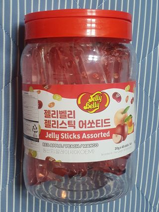 젤리벨리 젤리스틱 어쏘티드 900g — 5점을 준 리뷰어가 2022년 9월 올린 사용 사진