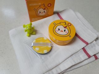아토팜 톡톡 페이셜 선팩트 SPF43 PA+++ — 5점을 준 리뷰어가 2021년 3월 올린 사용 사진