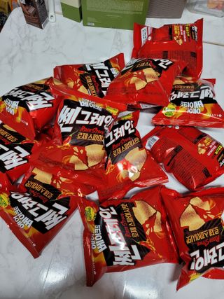 롯데제과 에어베이크드 쎈그레인 — 5점을 준 리뷰어가 2021년 6월 올린 사용 사진