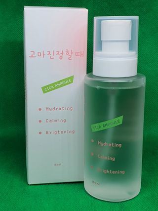 [시카앰플] 묘오한 고마진정할때 진정 스프레이 앰플 150ml — 5점을 준 리뷰어가 2021년 3월 올린 사용 사진