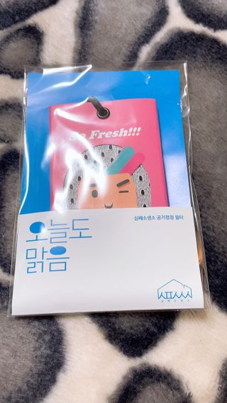 심폐소생소 [오늘도맑음] 차량용 악세사리 공기청정필터 이태리산 자동차용품 내부꾸미기 — 4점을 준 리뷰어가 2021년 12월 올린 사용 사진