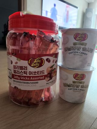 젤리벨리 젤리스틱 어쏘티드 900g — 5점을 준 리뷰어가 2022년 9월 올린 사용 사진