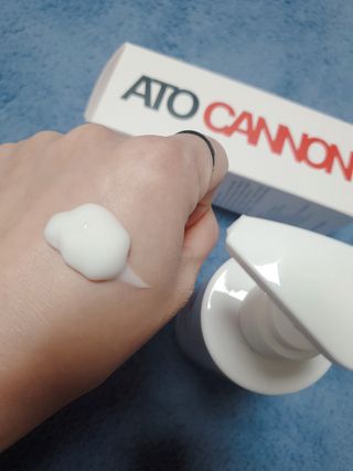 아토캐논(ATO CANNON) 아토캐논 고보습 바디로션 200ml — 4.5점을 준 리뷰어가 2023년 1월 올린 사용 사진