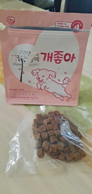 My Pet Care 천연단백질 관절건강에 개좋아 — 5점을 준 리뷰어가 2021년 1월 올린 사용 사진