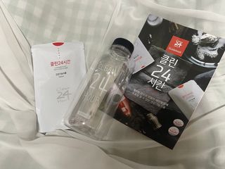 클린24시간 1BOX(5포) + 전용보틀(500ml) — 5점을 준 리뷰어가 2023년 3월 올린 사용 사진