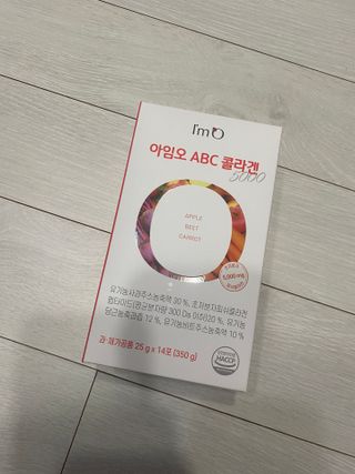 아임오 ABC 콜라겐 젤리 14포 — 5점을 준 리뷰어가 2022년 3월 올린 사용 사진