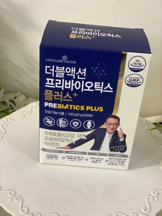 메이준뉴트리 더블액션 프리바이오틱스 플러스+ — 5점을 준 리뷰어가 2021년 4월 올린 사용 사진