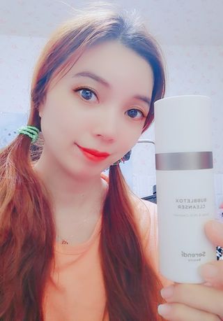 세렌디뷰티 버블톡스 클렌져 — 5점을 준 리뷰어가 2021년 3월 올린 사용 사진